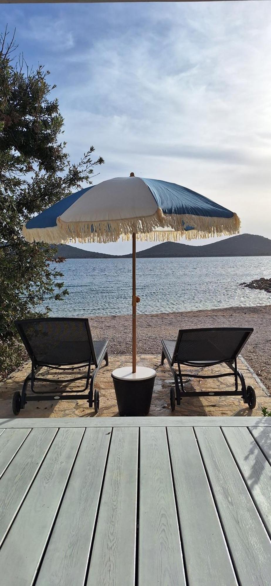 Villa On The Beach Pakoštane Екстериор снимка